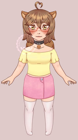 Chibi Vtuber (Commission for Peanut)